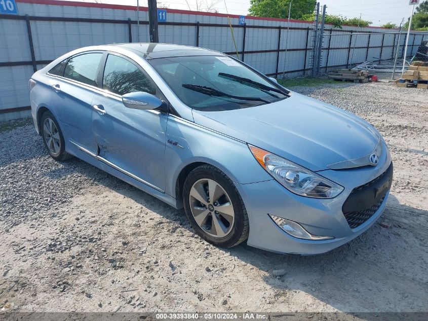 2012 Hyundai Sonata Hybrid VIN: KMHEC4A46CA059747 Lot: 39393840