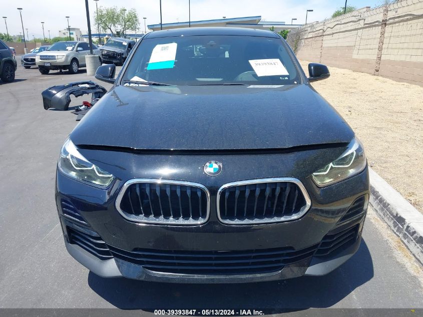 2022 BMW X2 Sdrive28I VIN: WBXYH9C04N5U58200 Lot: 39393847