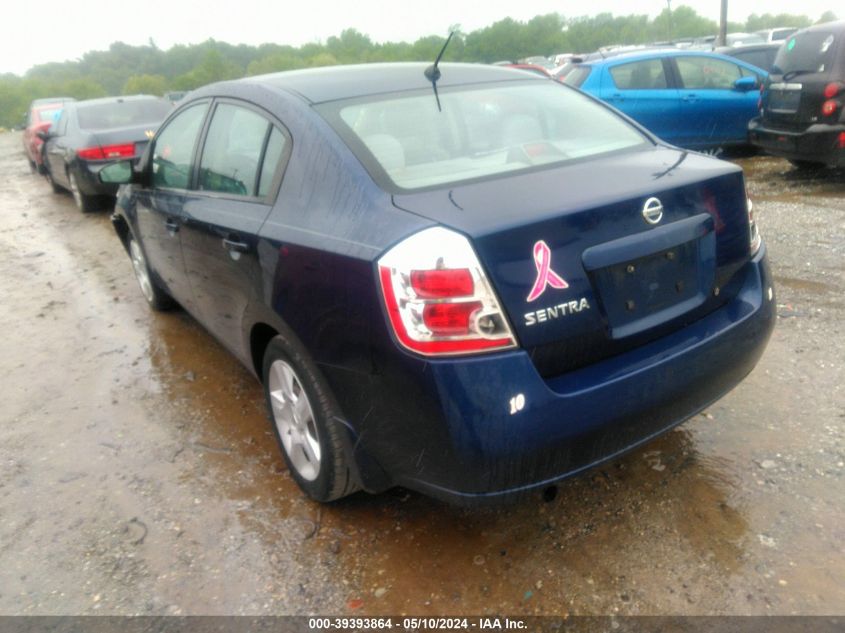 2008 Nissan Sentra 2.0S VIN: 3N1AB61E28L707985 Lot: 39393864