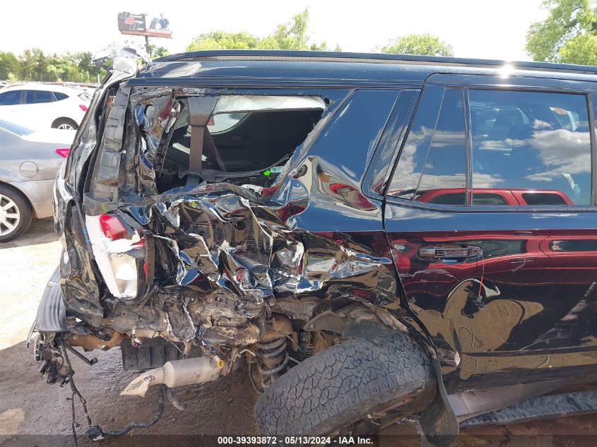 2022 Chevrolet Tahoe 4Wd Z71 VIN: 1GNSKPKD0NR199802 Lot: 39393872