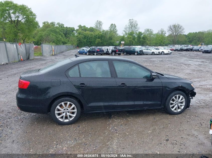 2011 Volkswagen Jetta 2.5L Se VIN: 3VWDZ7AJ7BM365229 Lot: 39393875