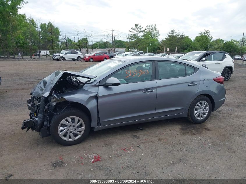 2019 Hyundai Elantra Se VIN: KMHD74LF9KU853699 Lot: 39393883