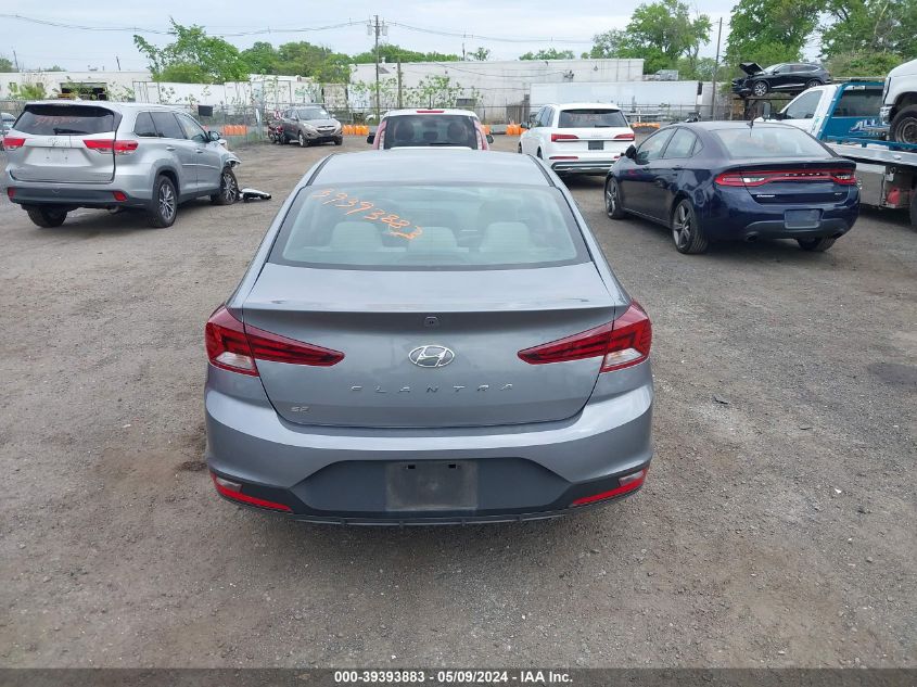 2019 Hyundai Elantra Se VIN: KMHD74LF9KU853699 Lot: 39393883