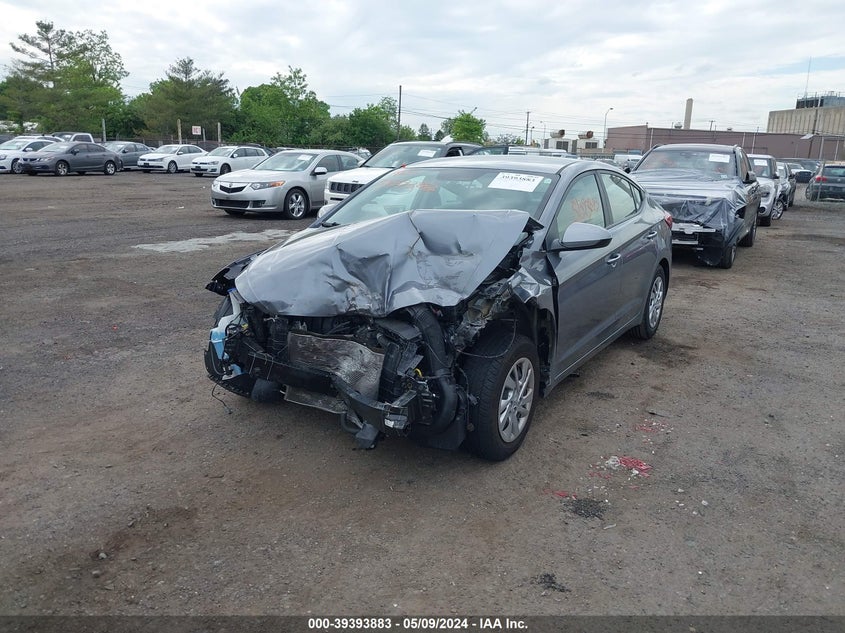 VIN KMHD74LF9KU853699 2019 HYUNDAI ELANTRA SE