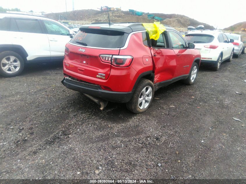 2018 Jeep Compass Latitude 4X4 VIN: 3C4NJDBB0JT177922 Lot: 39393884