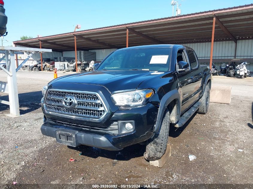 2016 Toyota Tacoma Trd Off Road VIN: 5TFCZ5AN1GX002691 Lot: 39393892