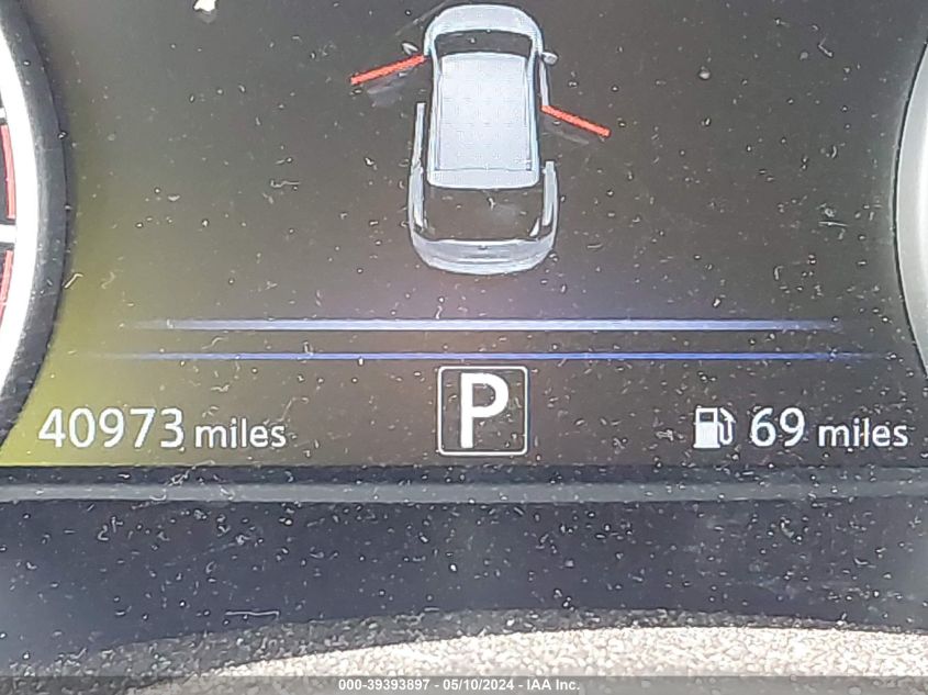 2020 Nissan Murano S Fwd VIN: 5N1AZ2AJ2LN122827 Lot: 39393897