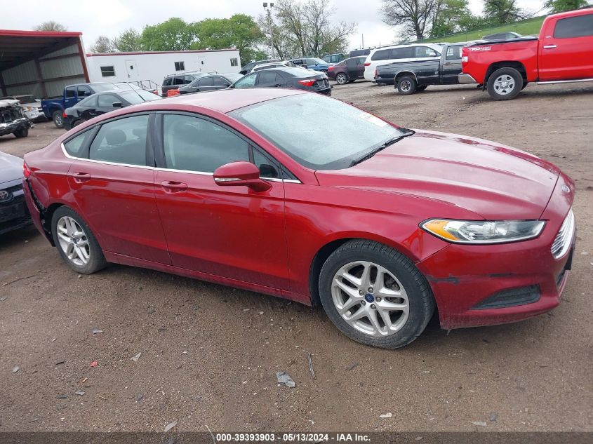 2015 Ford Fusion Se VIN: 3FA6P0H75FR307587 Lot: 39393903