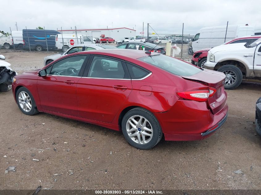 2015 Ford Fusion Se VIN: 3FA6P0H75FR307587 Lot: 39393903