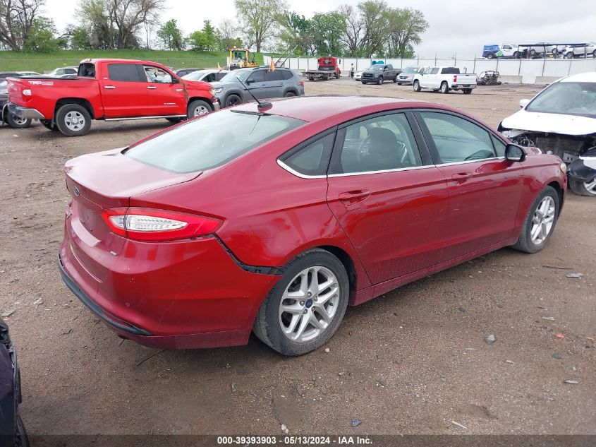 2015 Ford Fusion Se VIN: 3FA6P0H75FR307587 Lot: 39393903