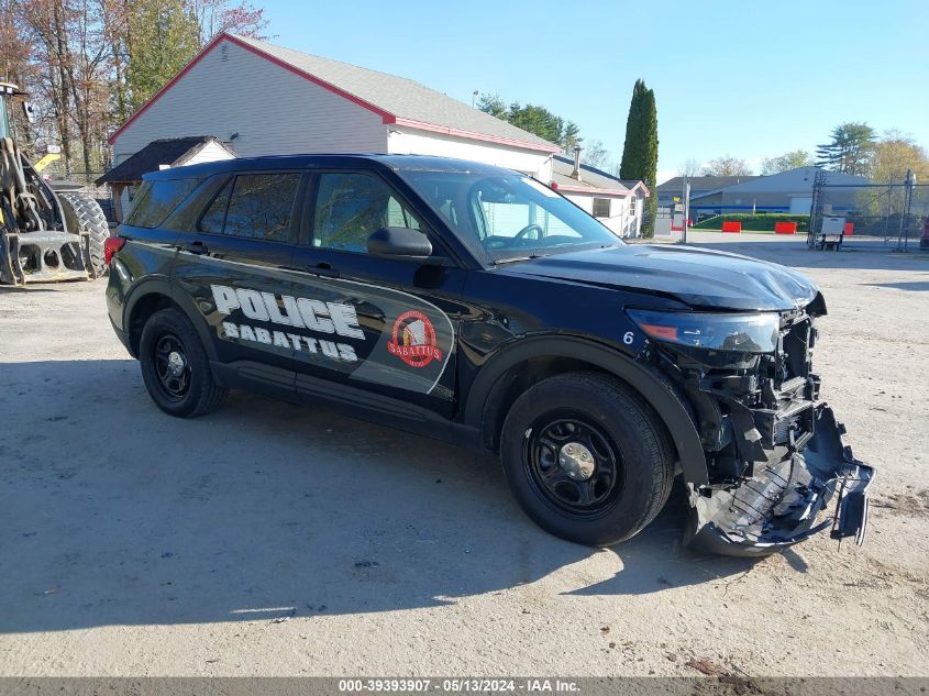 2021 Ford Police Interceptor Utility VIN: 1FM5K8AB2MGC01082 Lot: 39393907