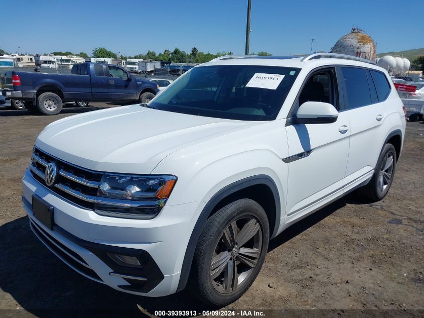 2019 Volkswagen Atlas 3.6L V6 Se W/Technology R-Line VIN: 1V2YR2CA5KC579625 Lot: 39393913