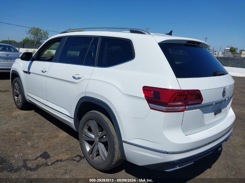 2019 Volkswagen Atlas 3.6L V6 Se W/Technology R-Line VIN: 1V2YR2CA5KC579625 Lot: 39393913