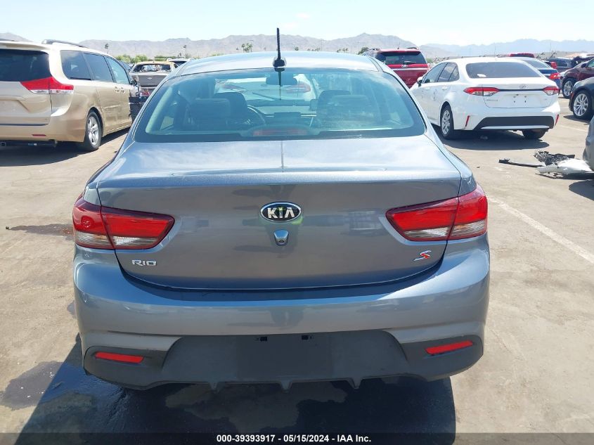 2019 Kia Rio S VIN: 3KPA24AB2KE173423 Lot: 39393917