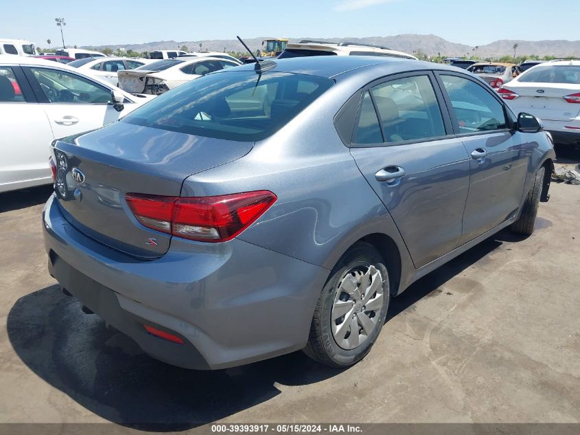 2019 Kia Rio S VIN: 3KPA24AB2KE173423 Lot: 39393917