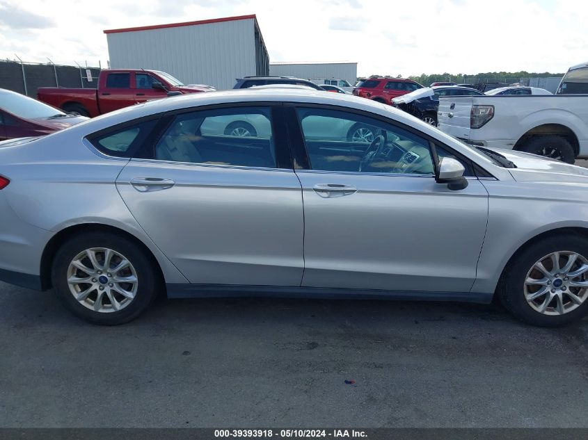 2015 Ford Fusion S VIN: 3FA6P0G72FR288093 Lot: 39393918