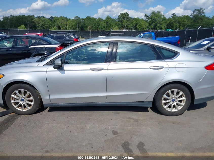 2015 Ford Fusion S VIN: 3FA6P0G72FR288093 Lot: 39393918