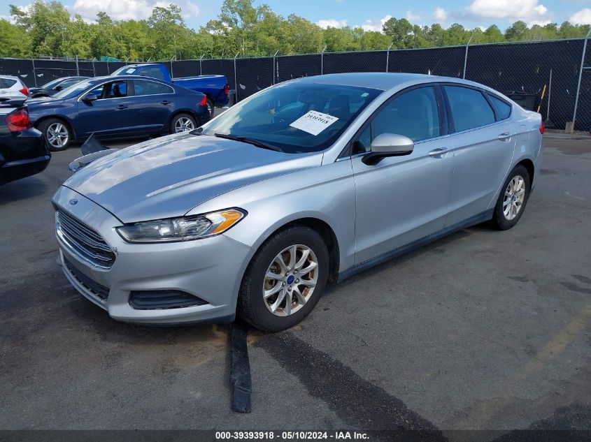 2015 Ford Fusion S VIN: 3FA6P0G72FR288093 Lot: 39393918