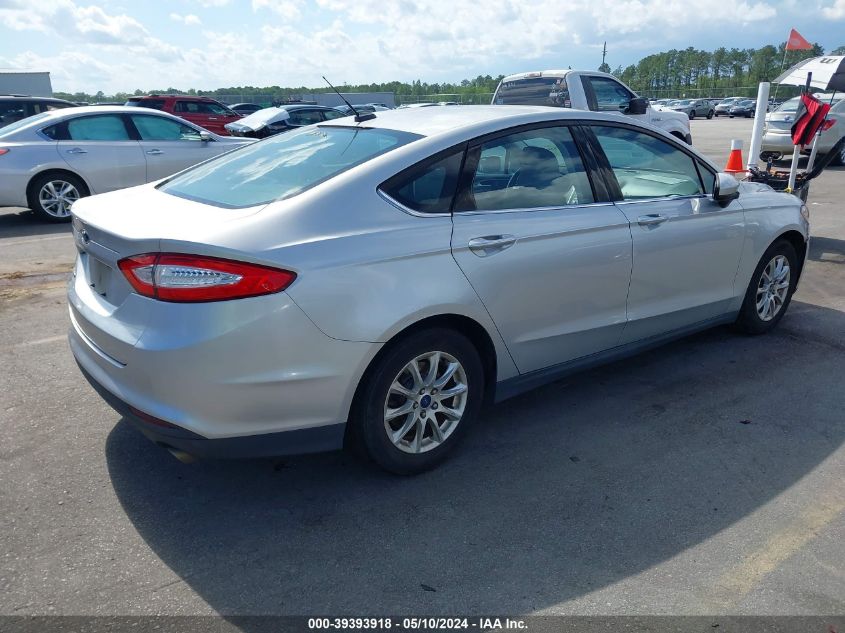 2015 Ford Fusion S VIN: 3FA6P0G72FR288093 Lot: 39393918