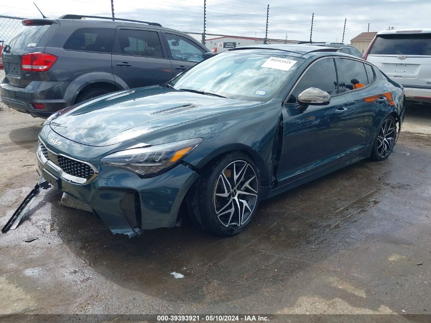 KNAE35LD5N6113131 2022 KIA STINGER - Image 2