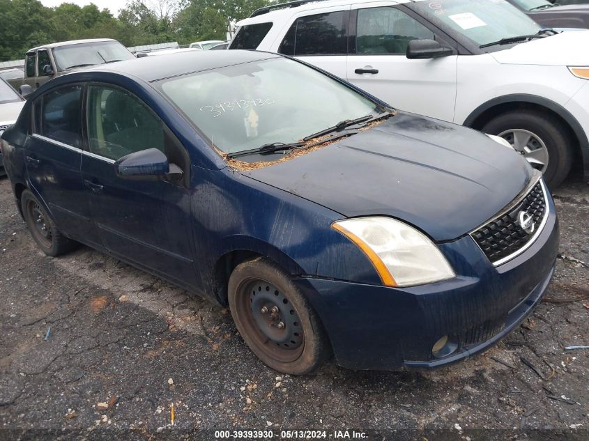 2008 Nissan Sentra 2.0S VIN: 3N1AB61E38L632181 Lot: 39393930