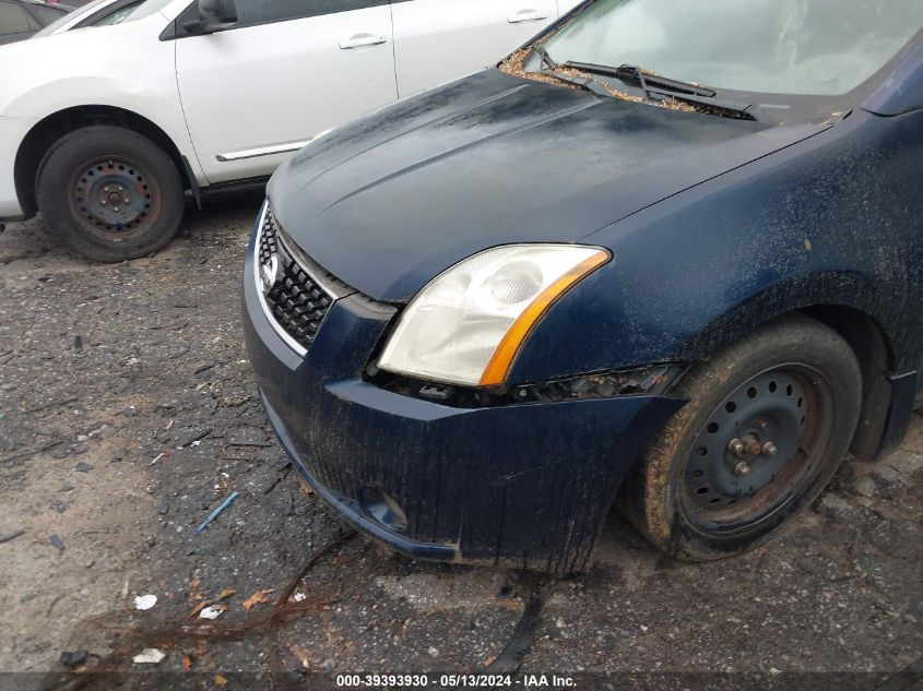 2008 Nissan Sentra 2.0S VIN: 3N1AB61E38L632181 Lot: 39393930