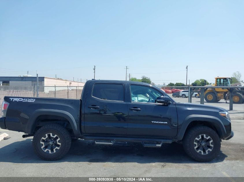 2022 Toyota Tacoma Trd Off Road VIN: 3TMCZ5AN8NM461624 Lot: 39393935