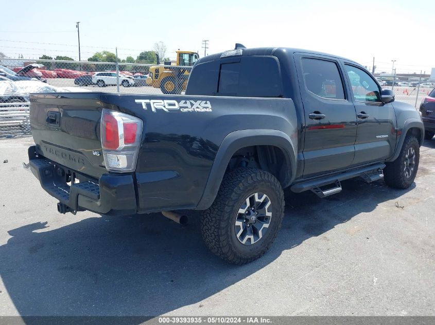 2022 Toyota Tacoma Trd Off Road VIN: 3TMCZ5AN8NM461624 Lot: 39393935