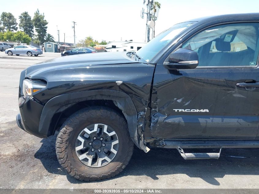 2022 Toyota Tacoma Trd Off Road VIN: 3TMCZ5AN8NM461624 Lot: 39393935