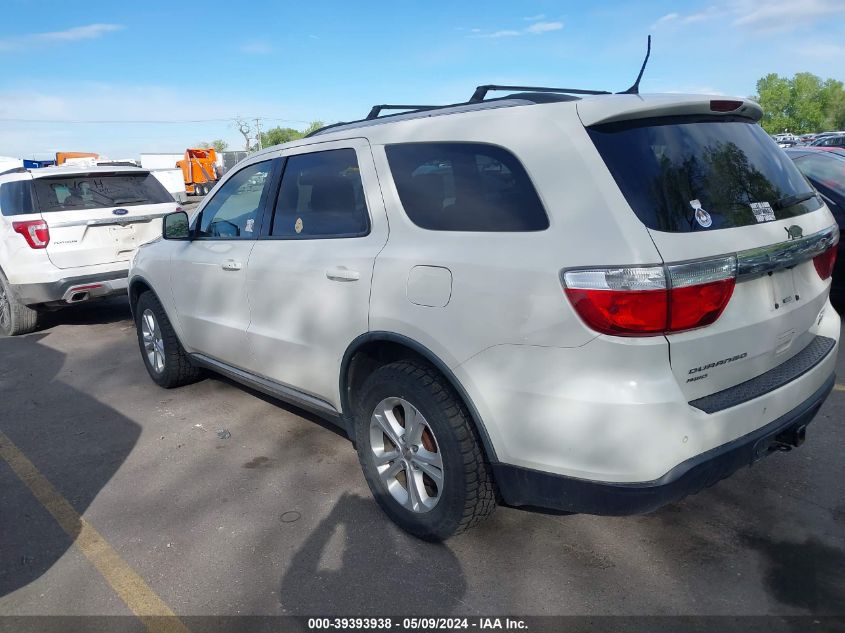 2011 Dodge Durango Crew VIN: 1D4RE4GG7BC650628 Lot: 39393938