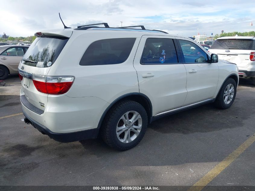 2011 Dodge Durango Crew VIN: 1D4RE4GG7BC650628 Lot: 39393938