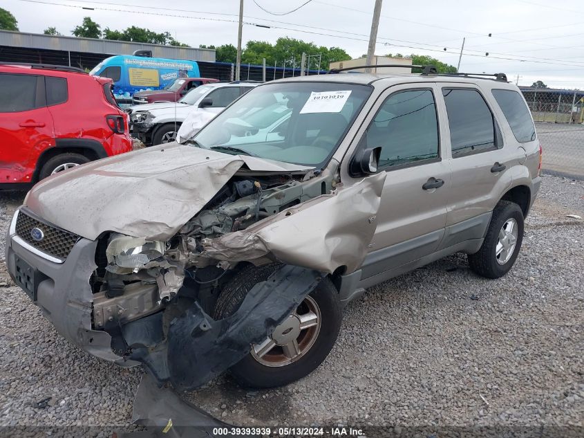 2001 Ford Escape Xlt VIN: 1FMCU03121KA79601 Lot: 39393939