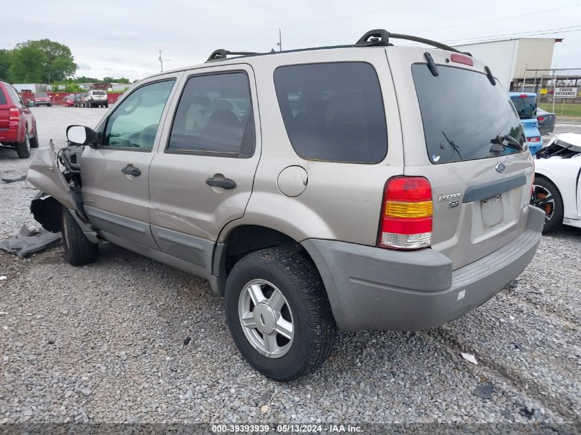 2001 Ford Escape Xlt VIN: 1FMCU03121KA79601 Lot: 39393939