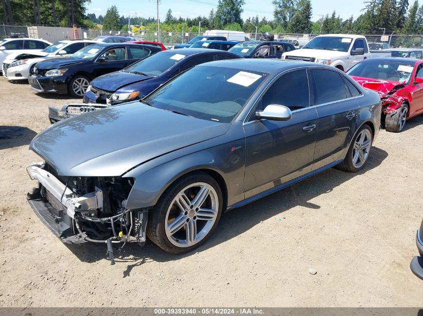 2013 Audi S4 3.0T Premium Plus VIN: WAUKGAFL6DA094099 Lot: 39393940