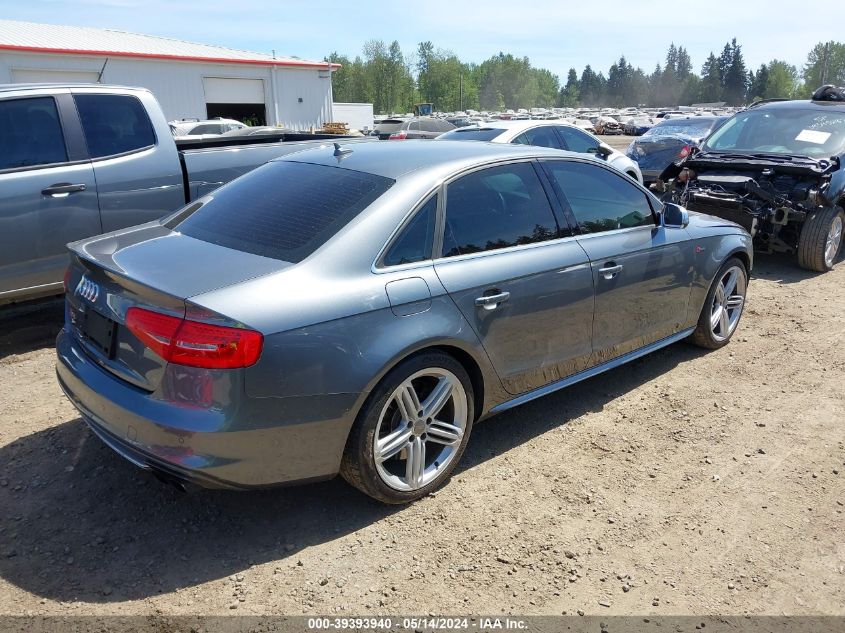 2013 Audi S4 3.0T Premium Plus VIN: WAUKGAFL6DA094099 Lot: 39393940