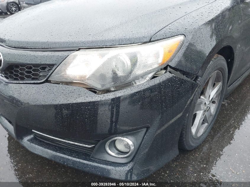 2014 Toyota Camry Se VIN: 4T1BF1FK6EU364828 Lot: 39393946