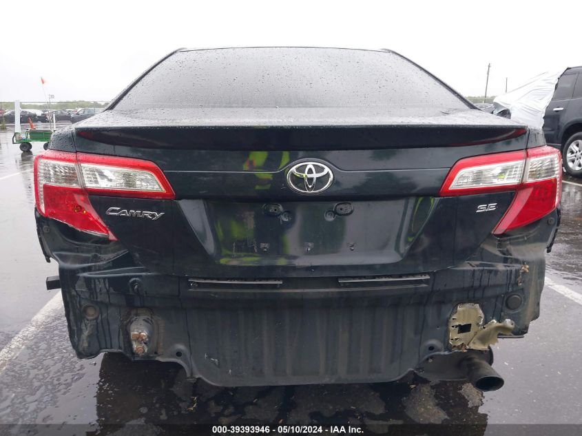 2014 Toyota Camry Se VIN: 4T1BF1FK6EU364828 Lot: 39393946