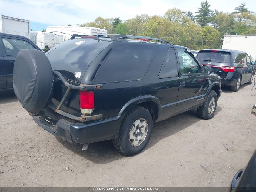 2004 Chevrolet Blazer Ls VIN: 1GNCT18X94K146183 Lot: 39393957