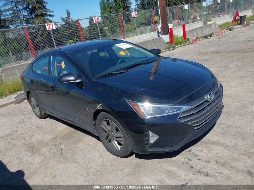 2020 HYUNDAI ELANTRA SEL - KMHD84LF8LU946308