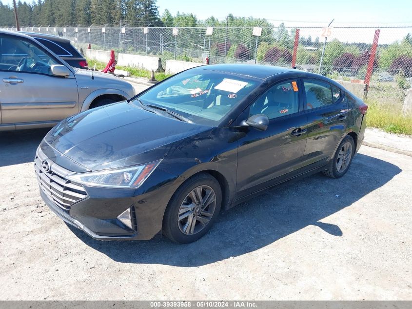 2020 HYUNDAI ELANTRA SEL - KMHD84LF8LU946308