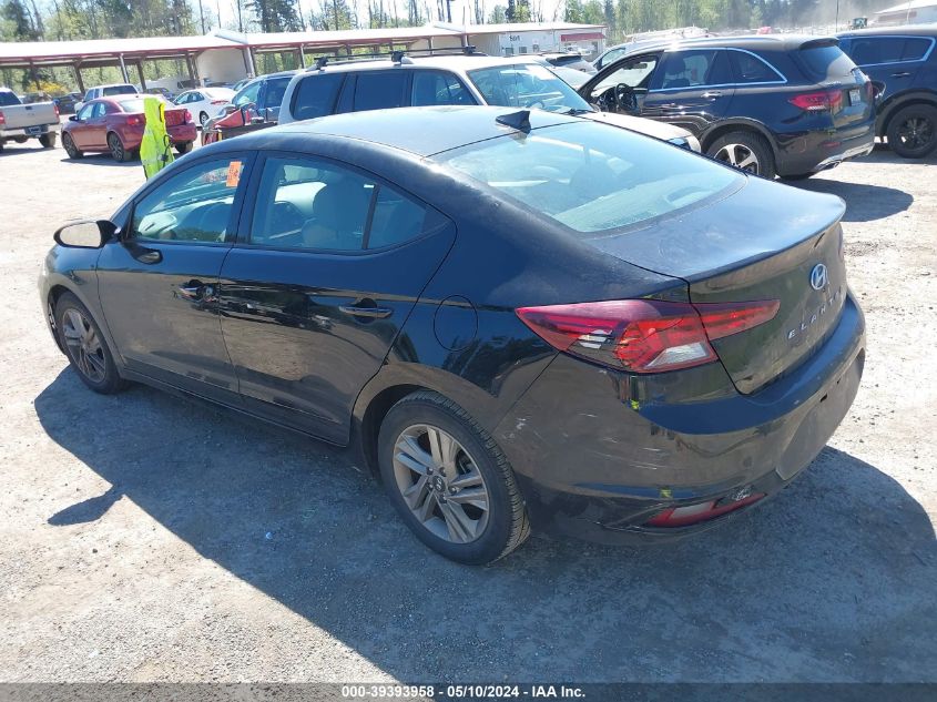 2020 HYUNDAI ELANTRA SEL - KMHD84LF8LU946308