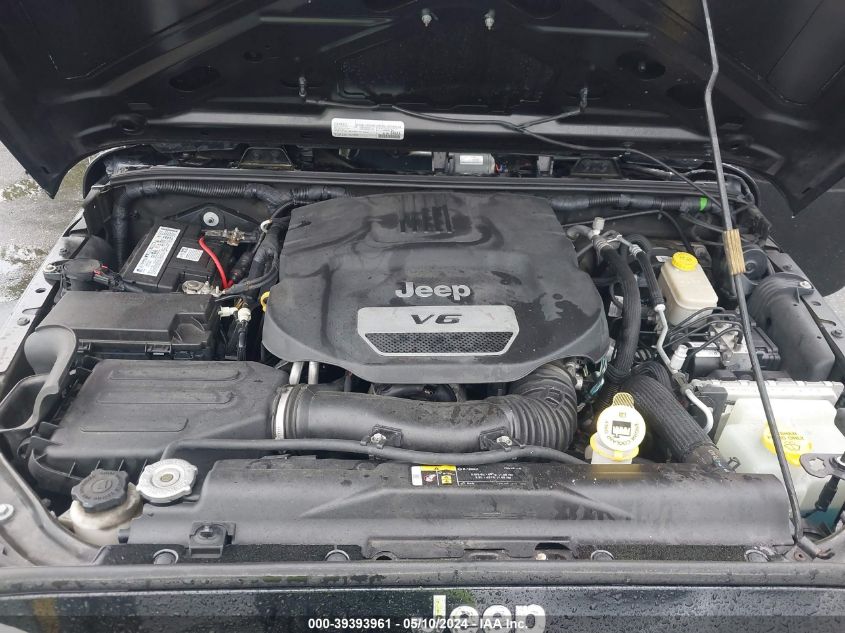 2017 Jeep Wrangler Unlimited Sport 4X4 VIN: 1C4HJWDG8HL598889 Lot: 39393961