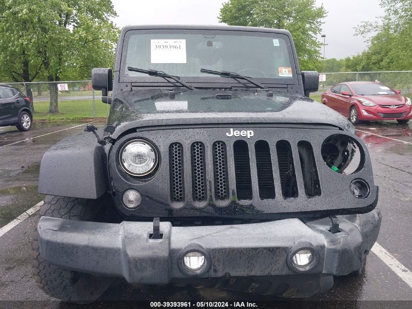 2017 Jeep Wrangler Unlimited Sport 4X4 VIN: 1C4HJWDG8HL598889 Lot: 39393961