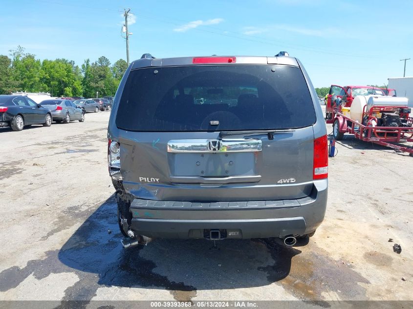 2011 Honda Pilot Ex-L VIN: 5FNYF4H54BB076060 Lot: 39393968