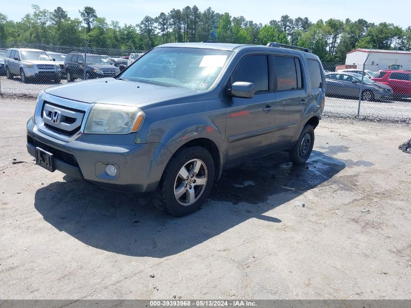 2011 Honda Pilot Ex-L VIN: 5FNYF4H54BB076060 Lot: 39393968