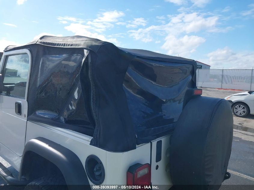 2004 Jeep Wrangler X VIN: 1J4FA39S14P745733 Lot: 39393997