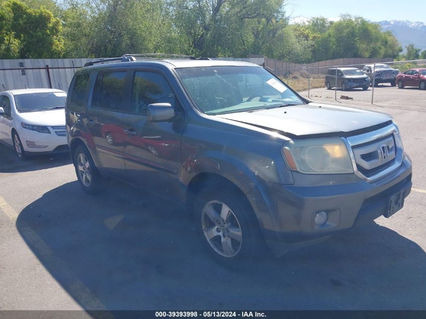 2010 Honda Pilot Ex-L VIN: 5FNYF4H52AB034811 Lot: 39393998