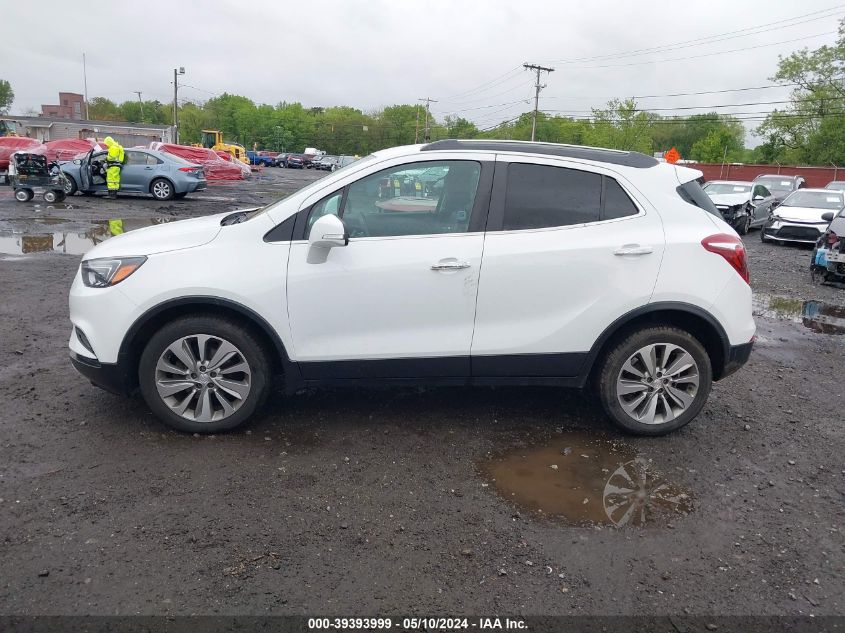 2017 Buick Encore Essence VIN: KL4CJCSB5HB008597 Lot: 39393999