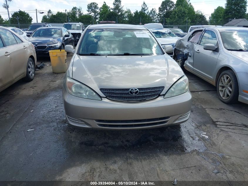 2003 Toyota Camry Le V6 VIN: 4T1BF32K13U050759 Lot: 39394004