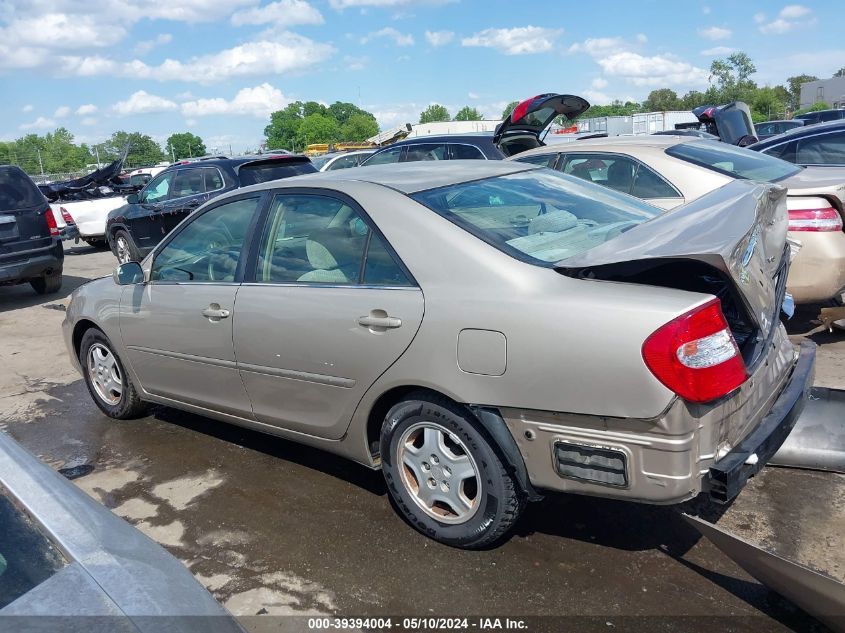 4T1BF32K13U050759 2003 Toyota Camry Le V6